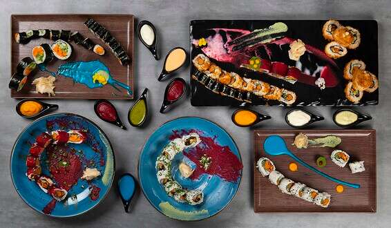 הסושי הטבעוני של מיסו // צילום: דרור ורשבסקי